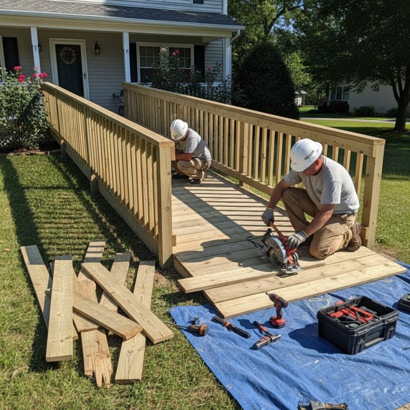 Wheelchair Ramp Installation