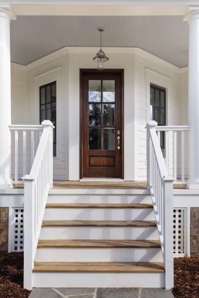 Stoop Railing Installation in Hayden