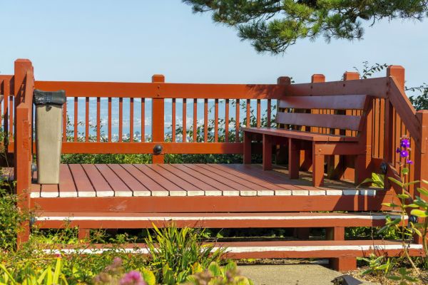 Redwood Deck Construction in Hayden